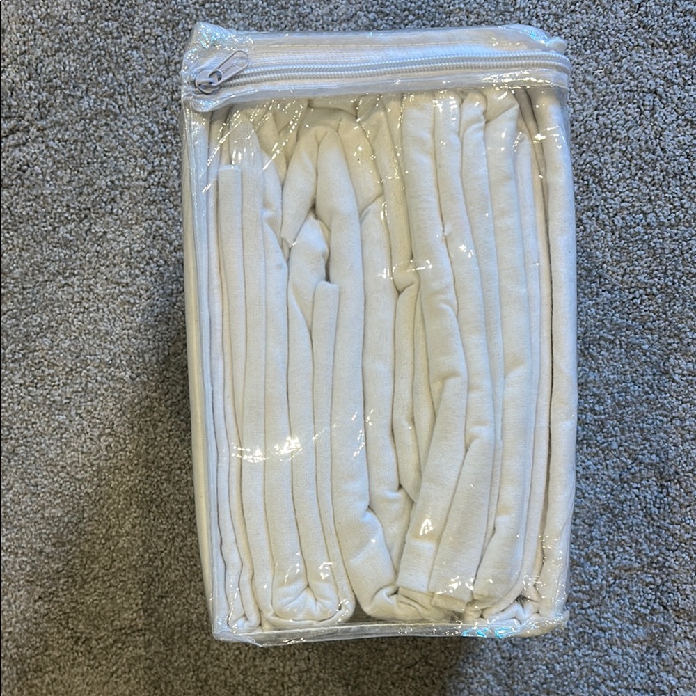 Cream Twin Flannel Sheet Set - Picture 3 of 3